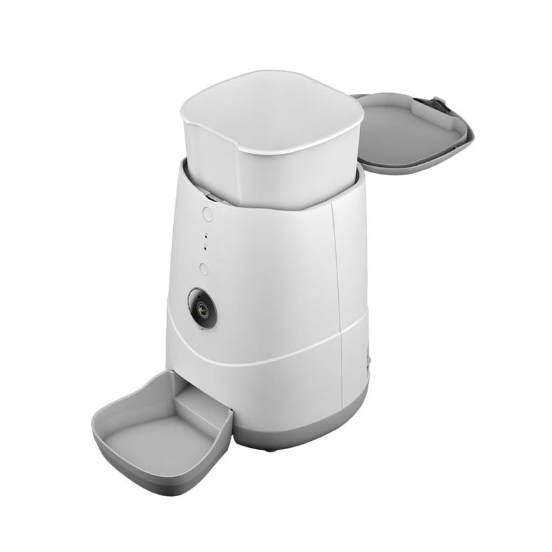 Smart Pet Feeder with 1080p HD Camera & Two-Way Audio - 3.7L Capacity