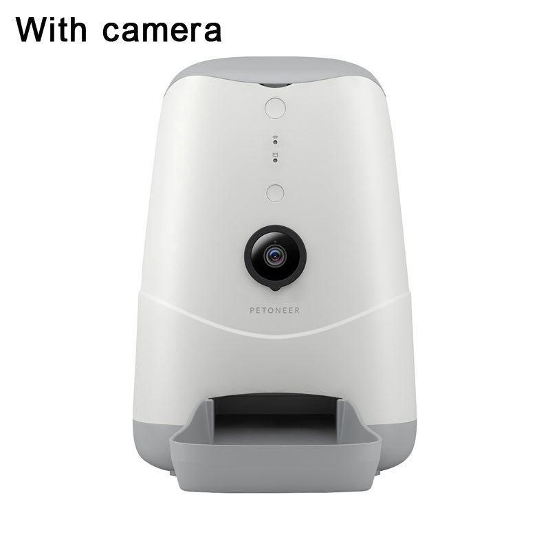 Smart Pet Feeder with 1080p HD Camera & Two-Way Audio - 3.7L Capacity